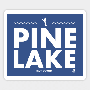 Iron County, Wisconsin - Pine Lake Magnet